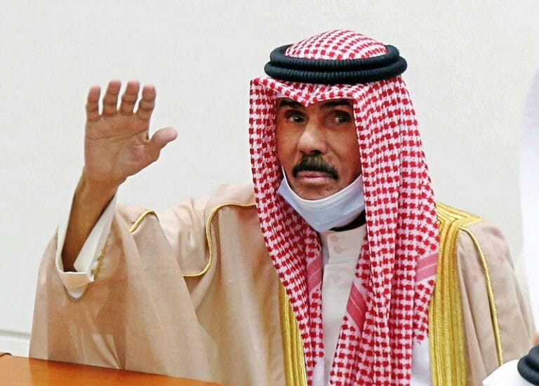 The Emir of Kuwait, crown Prince Sheikh Nawaf Al-Ahmad Al-Jaber Al-Sabah, dies at the age of 86