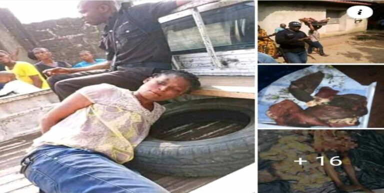 Police arrest woman for selling human meat in Akwaibom market after dismembering her own mother.
