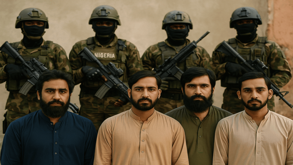Nigeria Detains Four Pakistanis Linked to Northeast Terror Allegations | Epicstorian News four-pakistanis-arrested