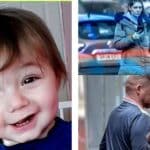 Photo of toddler Ethan Ives Griffiths whose grandparents face murder trial over his death in North Wales.