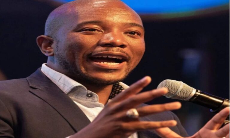 South African opposition leader Mmusi Maimane speaking against ANC’s stance on Zimbabwe
