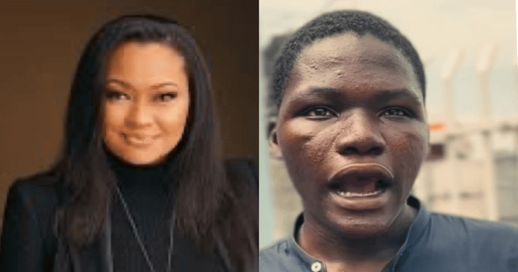 Senator Natasha Akpoti provides education support and job opportunity to homeless teen Isaiah from Abuja streets.