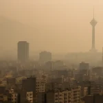 Tehran air pollution reaches red alert as dense smog blankets Iran's capital amid rising ozone levels across the skyline.
