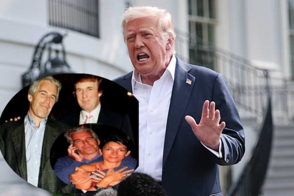 Trump Furious Over Epstein Letter: ‘I Never Draw Pictures’ | Epicstorian News Donald Trump denies involvement in alleged Epstein birthday letter featuring crude drawing and cryptic message.