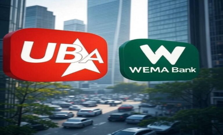 Nigerian bank customer using UBA premium naira cards for international online shopping and global ATM transactions