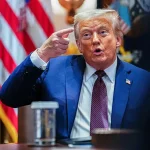 Donald Trump speaks on federal intervention and death penalty enforcement during DC murder policy announcement.