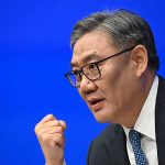 China's Ministry of Commerce officials discuss trade strategies and policies to strengthen international cooperation in Beijing.