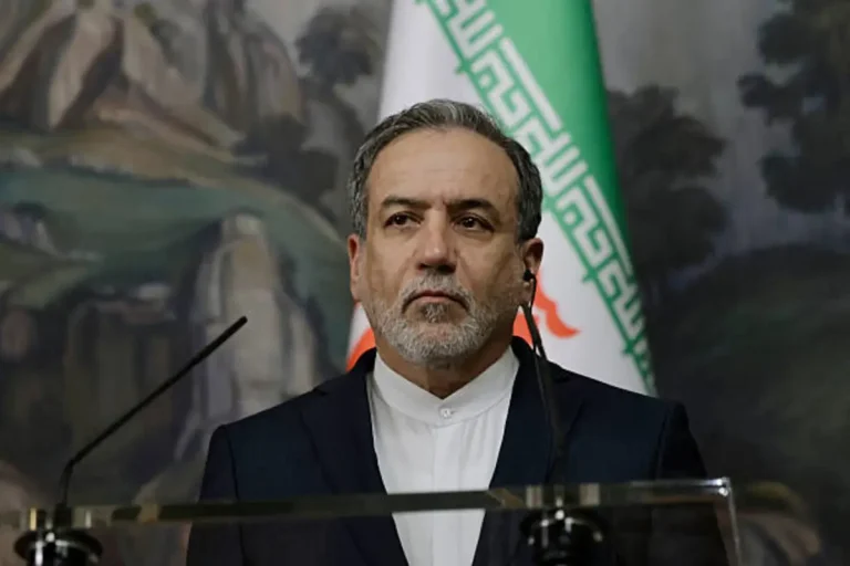 IAEA Director General Rafael Grossi speaking during press conference in Tehran over talks for nuclear site inspection