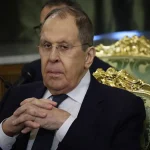 Russian Foreign Minister Sergey Lavrov speaks in Moscow during NBC interview addressing Zelensky legitimacy and Ukraine conflict