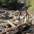 Residents struggle during sudden floods in Pakistan, India-administered Kashmir, and Nepal as rescue operations continue.