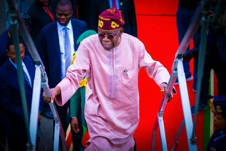 President Bola Tinubu departing Yokohama for Brazil State Visit