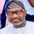 Femi Otedola speaking at a public event where he demanded Nigeria release the fuel subsidy report.