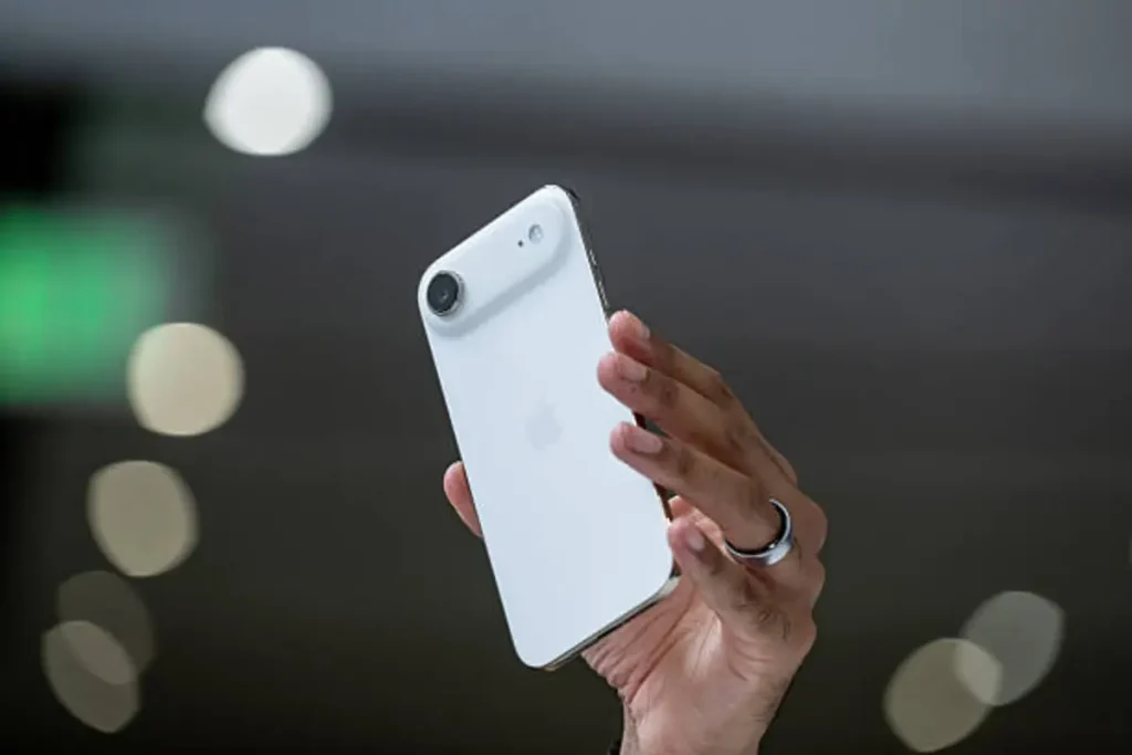 Apple Unveils Ultra-Slim iPhone Air That Will Redefine Smartphone Style Globally | Epicstorian News Ultra-slim iPhone Air display titanium frame with Liquid Glass UI and A19 Pro chip innovations embodied