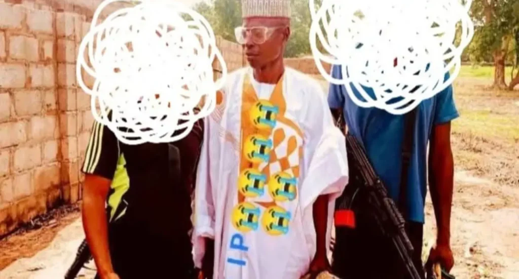 Armed bandits storm Kwara village during night attack killing vigilante commander and abducting residents, chaos ensues.