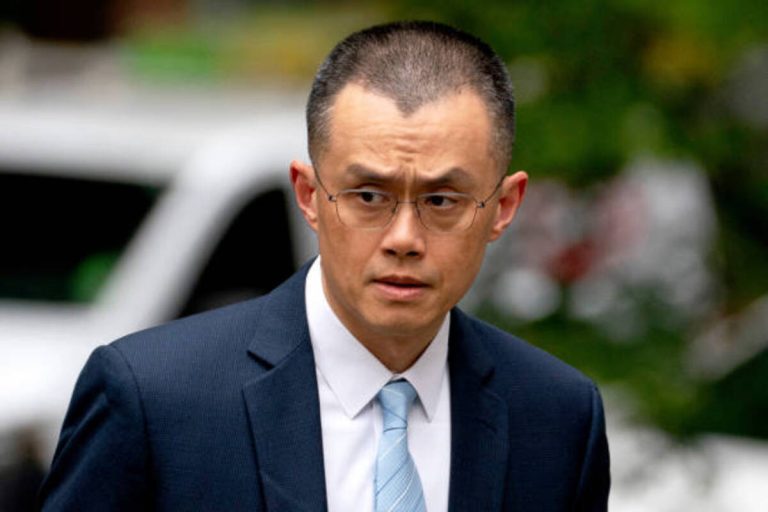 Binance founder Changpeng Zhao attends a tech conference following his presidential pardon by U.S. President Donald Trump.
