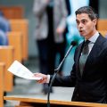 Dutch Coalition Talks Deadlocked as Parties Refuse Far-Right Alliance | Epicstorian News Rob Jetten gestures during Dutch coalition talks debate in Parliament on anti-immigration riots, The Hague, Netherlands
