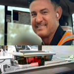 Police boats at night on Parramatta River investigating Sydney millionaire’s fatal $700k speedboat crash near Hunters Hill.