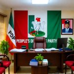 Judges deliberate in Abuja courtroom amid PDP legal battle over Ibadan convention and INEC compliance issues.