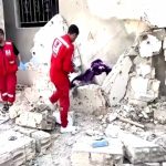 Rescue team arrived southern Lebanese village during Israel Lebanon Escalation as residents flee renewed cross-border airstrikes today.