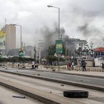 Satellite image showing disturbed ground linked to alleged mass burials during Tanzania protests amid nationwide unrest