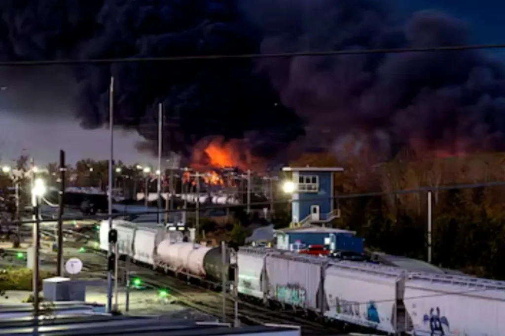 UPS Cargo Plane Crashes in Kentucky Fireball Engulfs Runway | Epicstorian News UPS cargo plane crash in Kentucky shows fireball engulfing runway and emergency response teams onsite.
