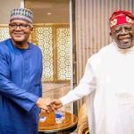 Aliko Dangote meeting President Tinubu in Abuja to discuss stable Christmas fuel supply and refinery output levels.