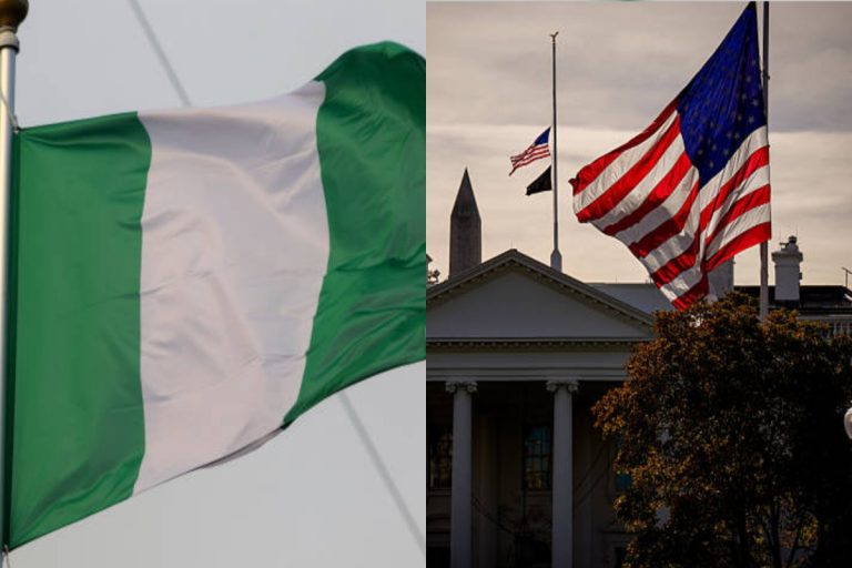 Nigerian travelers in Abuja queue for U.S. visa interviews under nigeria us travel restrictions and partial visa suspension policy.