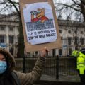 UK Approves China Mega Embassy Near Tower of London After Eight-Year Planning Battle | Epicstorian News Protester demonstrates at Royal Mint site opposing China’s planned mega embassy near the Tower of London.
