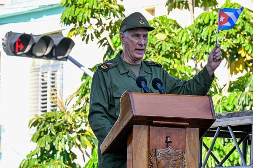 Cuban President Miguel Díaz-Canel Warns Of Resistance To US Military ...